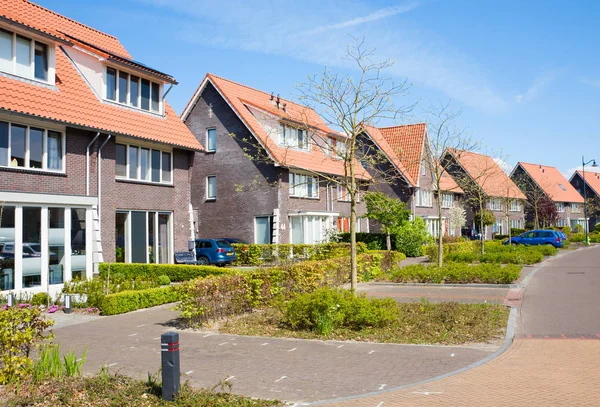 Residential district in Nijkerk — Stockfoto