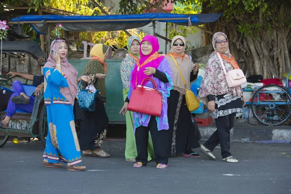 Muslimische Frauen in Indonesien — Stockfoto