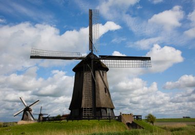 Schermerhorn Hollanda, yel değirmenleri