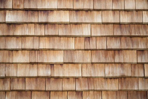 Traditional wooden shingles — Stock Photo, Image