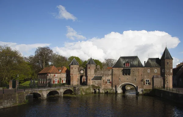 Bramy do ściany miasta Amersfoort — Zdjęcie stockowe