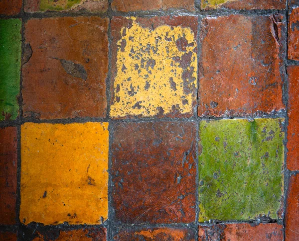 Ancien Plancher Cuisine Dans Domaine Néerlandais — Photo