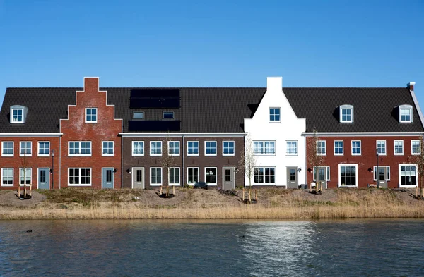 Vianen Nederländerna Mars 2020 Bostadsutveckling Vid Havet Nederländerna — Stockfoto