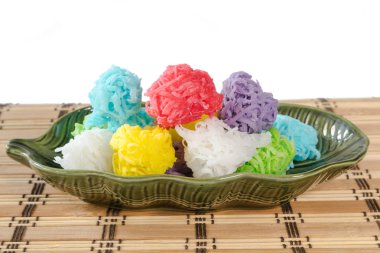 Çıtır çıtır tatlı Hindistan cevizi şeker