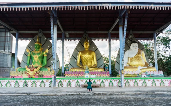 Three big statue of bubha