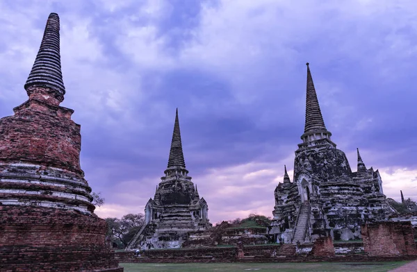 Wat phra si sanphet świątyni — Zdjęcie stockowe