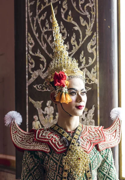 Ramayana tailandês dança tradicional — Fotografia de Stock