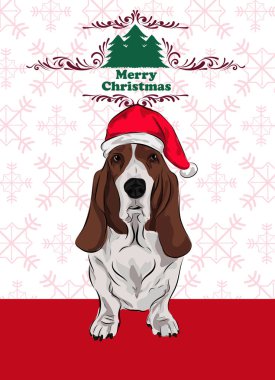 Köpeğin vektör çizimi