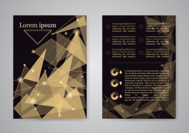 Broşür için vektör şablon