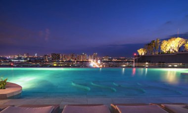 çatı üst Yüzme Havuzu