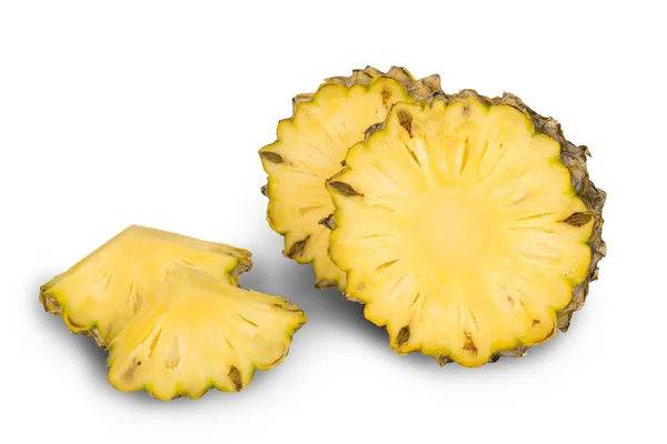 Ananas isolato su bianco — Foto Stock