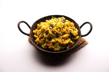 Aloo ka bharta, sabzi Hindistan 'dan baharatlı patates püresi ile yapılan lezzetli bir yemektir. Özellikle Hindistan' ın kuzey kesimlerinde hazırlanır.