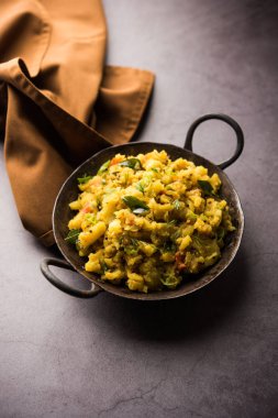 Aloo ka bharta, sabzi Hindistan 'dan baharatlı patates püresi ile yapılan lezzetli bir yemektir. Özellikle Hindistan' ın kuzey kesimlerinde hazırlanır.
