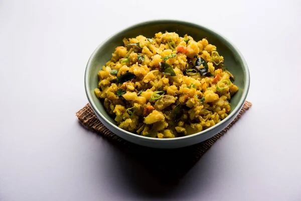 Aloo Bharta Sabzi Velsmagende Skål Fra Indien Lavet Ved Hjælp - Stock-foto