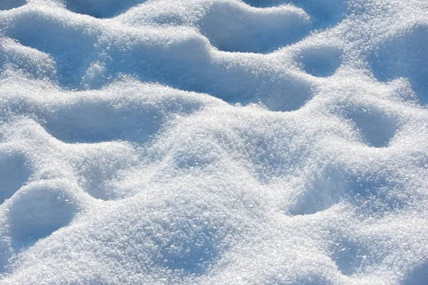 Background Trodden Foot Snow Shadows — Stock Photo, Image