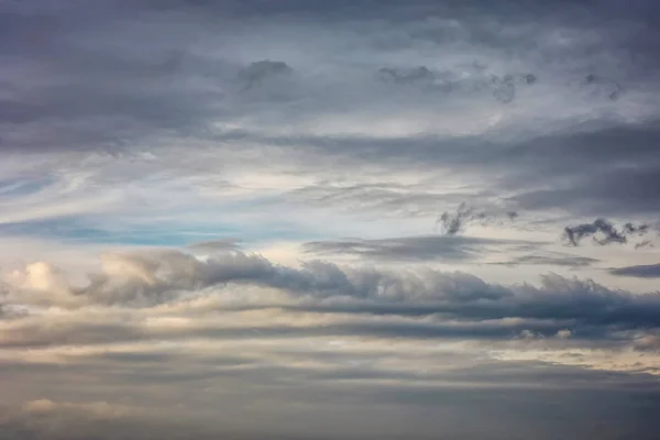 Fragment Nieba Chmury Burzowe — Zdjęcie stockowe