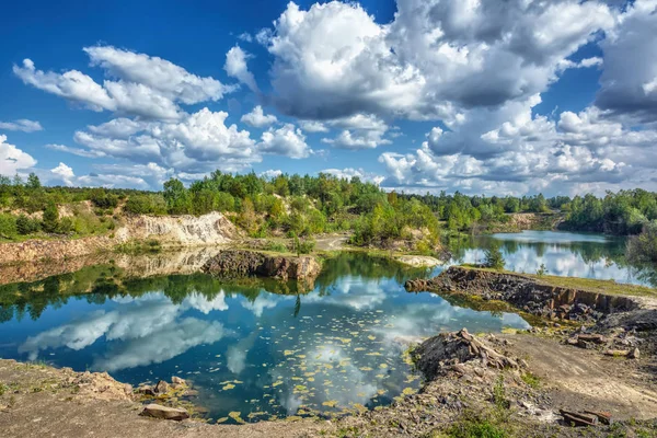 Basalt Lake Woods Site Old Quarry — Stock Photo, Image