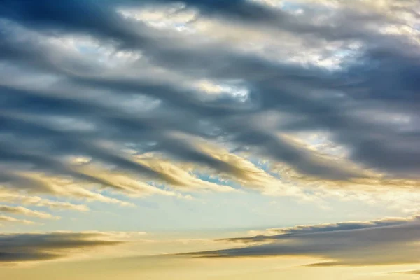 Cielo Con Nuvole Tramonto — Foto Stock