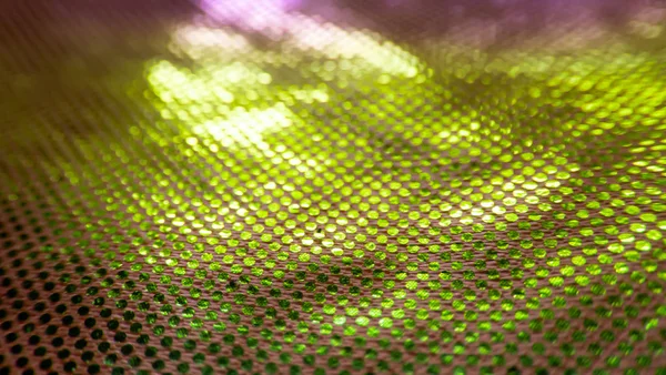 Sıradışı bir yapısı olan parlak soyut bir arkaplan. Gelecekteki ruh hali ve materyal. gökkuşağı rengi 