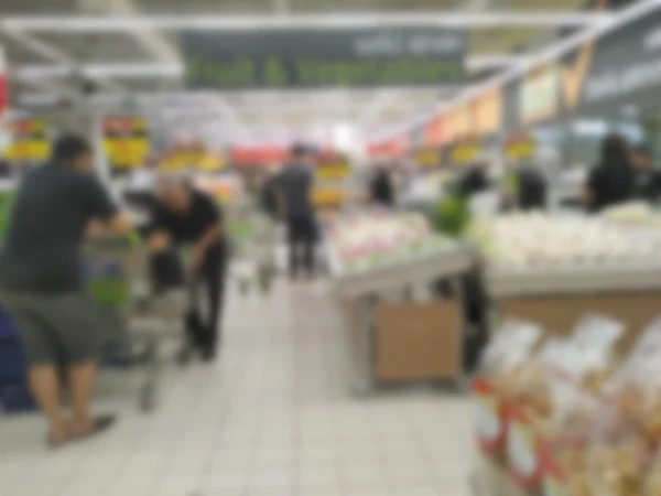 Vervagen van de klant consument Shopping — Stockfoto