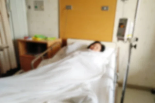 Blur Patients in hospital — Stock Photo, Image