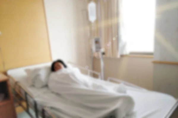 Blur Patients in hospital — Stock Photo, Image