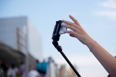 smartphone, arka plan üzerinde izole