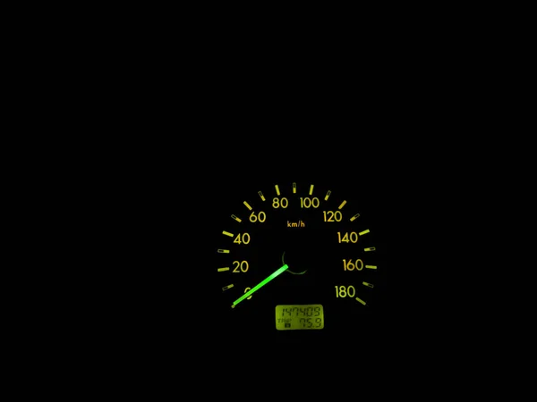 Modern Car Speed Meter Digital Background — Stock Photo, Image