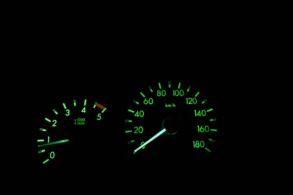 Moderne Auto Snelheid Meter Digitale Achtergrond — Stockfoto