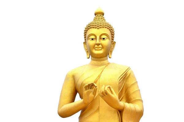 Statua del Buddha d'oro in Thai — Foto Stock