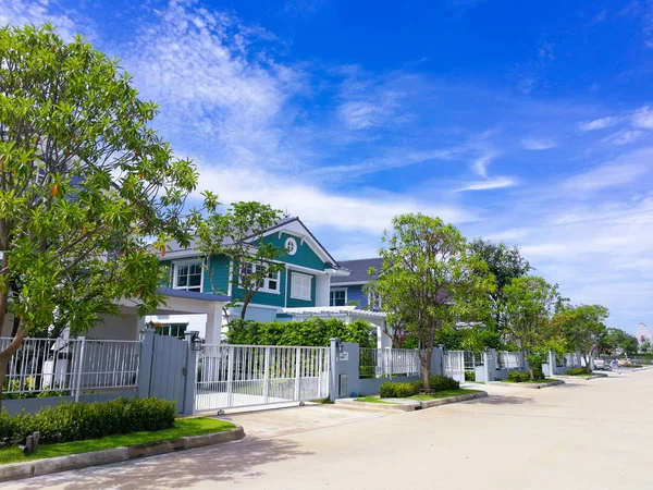 Pueblo en Bangkok en Tailandia — Foto de Stock