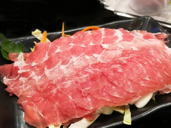 Dilimlenmiş domuz dilimlenmiş