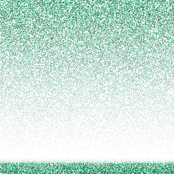 Green Glitter Texture Background Vector Illustration — Stock Vector