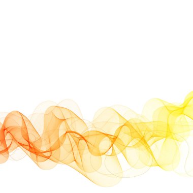 Soyut vektör dalgası. Sunum için arkaplan. reklam afişi