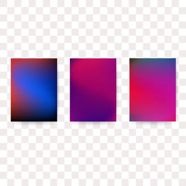 柔和的色彩背景 移动应用的现代屏幕矢量设计 软色抽象渐变 — 图库矢量图片