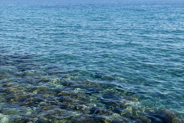 Textura Cristalina Transparente Agua Mar Turquesa —  Fotos de Stock