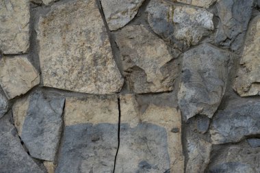 Arka plan ve doku olarak taş duvar