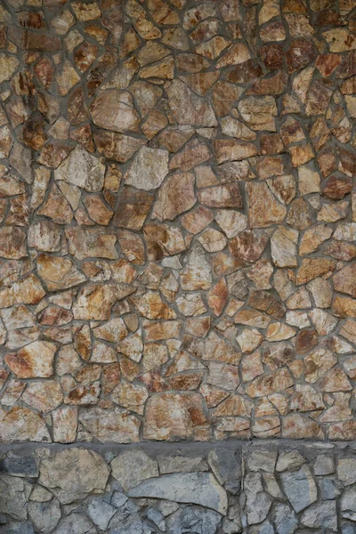 Pared de piedra como fondo y textura — Foto de Stock