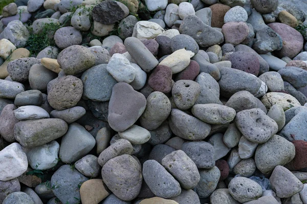 A large number of stones as a background and texture — Stock Photo, Image