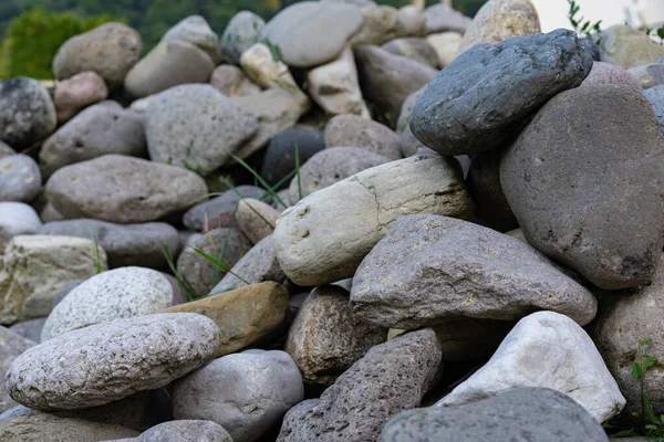 Duża liczba kamieni jako tło i tekstura — Zdjęcie stockowe