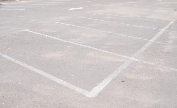 Marking pavement for parking cars — Stock Photo, Image