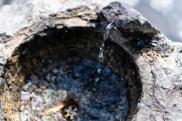 Fuente Agua Limpia Calle —  Fotos de Stock