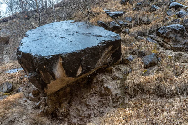 Pedras Montanha Como Vários Minerais — Fotografia de Stock