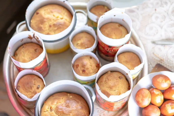 Gătind Prăjituri Delicioase Paști Pentru Paști — Fotografie, imagine de stoc