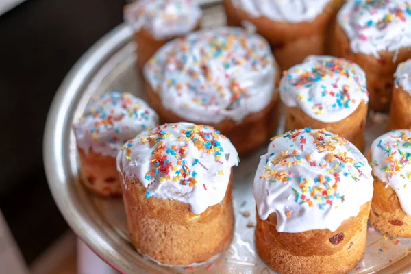 Pasteles Pascua Diferentes Tamaños Para Pascua —  Fotos de Stock