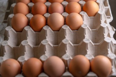 Pişirmek için kabuklu tavuk yumurtası