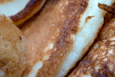 Taze krep mikro fotoğraf.