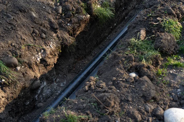 Pipe Laying Ground — Stock Photo, Image