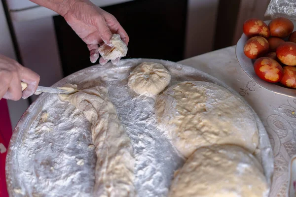 Pastelaria Doce Para Assar Pães Doces — Fotografia de Stock