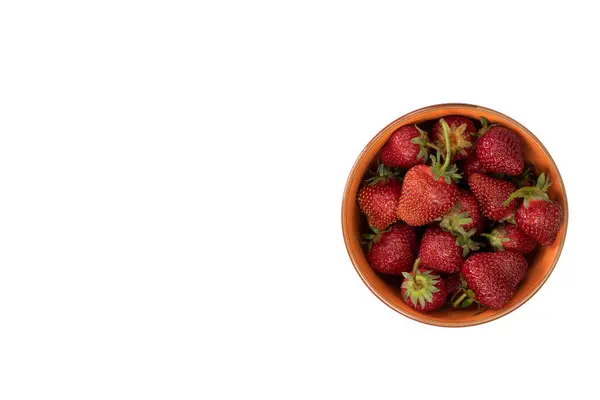 Strawberry White Background — Stock Photo, Image